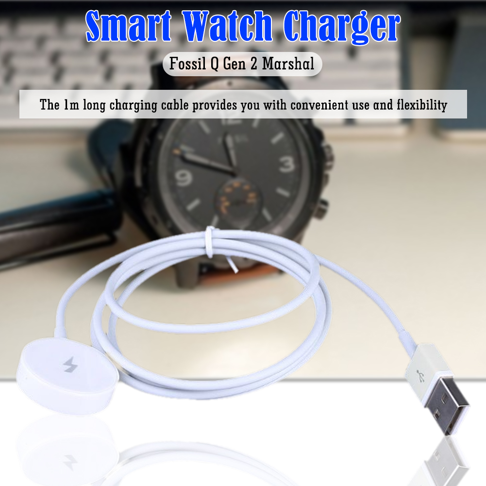 Fossil Smartwatch Accessories - 1-метровый магнитный зарядный кабель для умных
