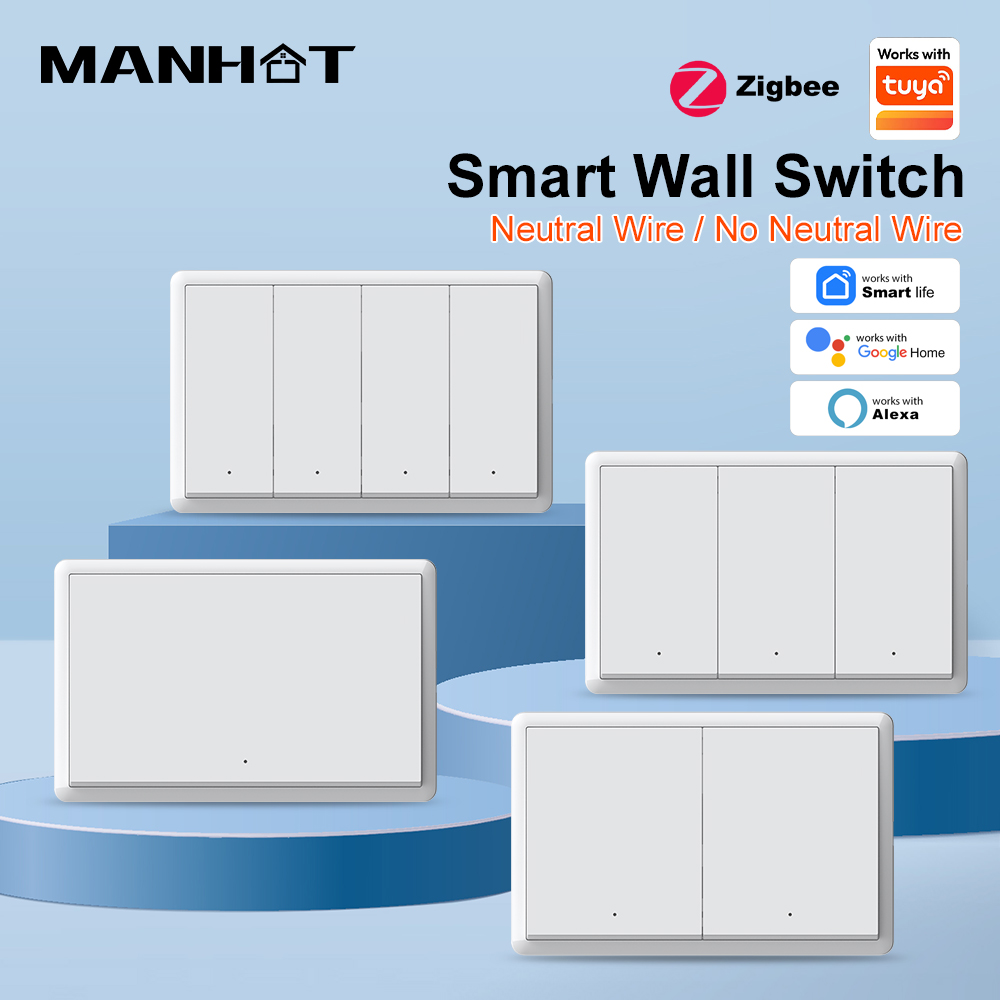Умный выключатель MANHOT ZigBe – обзор и цена Smart Accessories